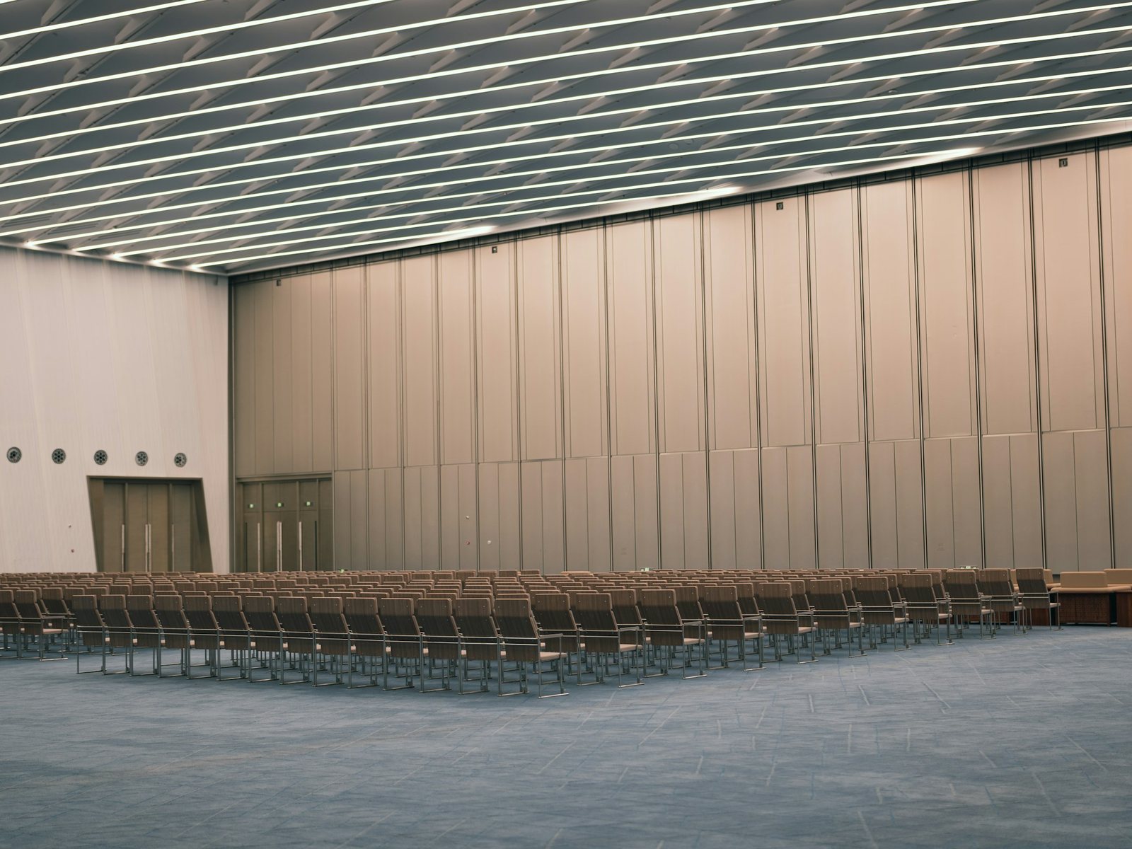 Grote lege zaal